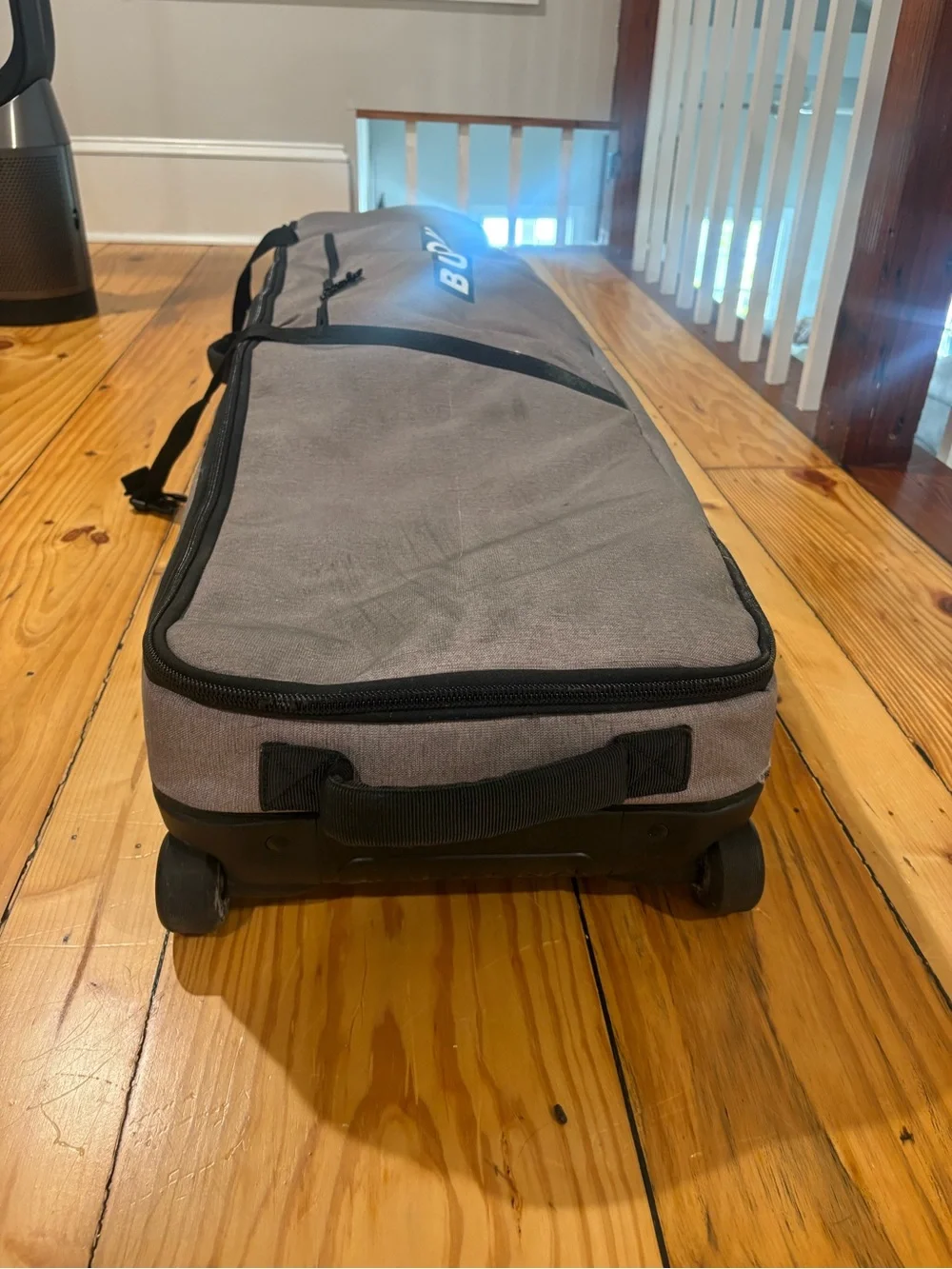 Burton Gray Snowboard Gear Bag with Black Accents